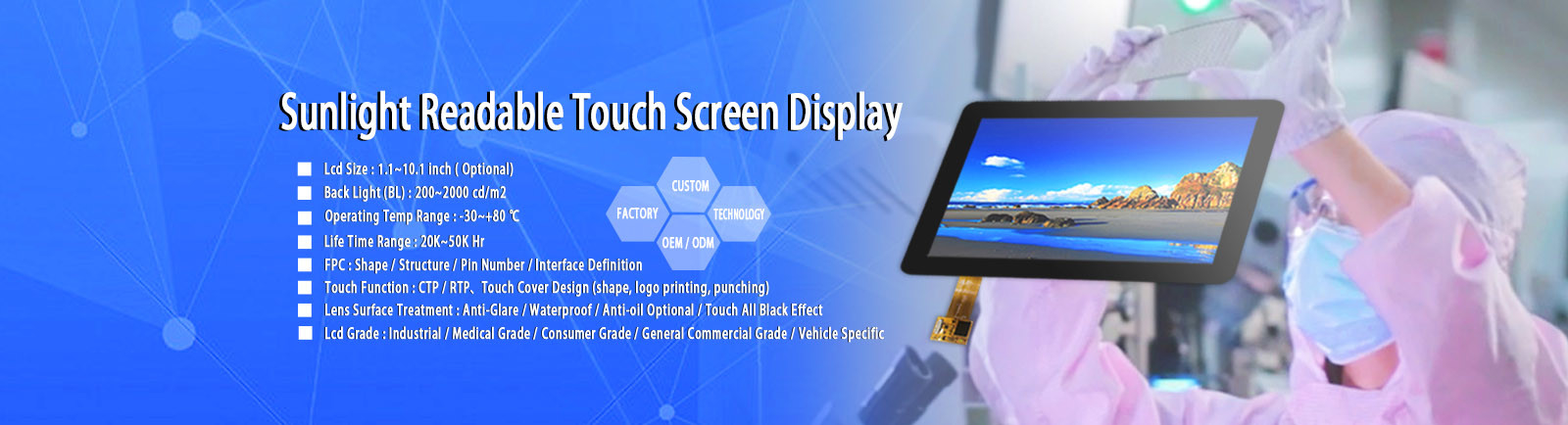 tft χωρητική οθόνη επαφής LCD