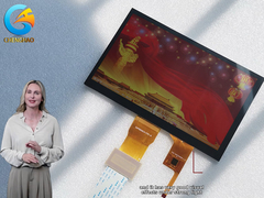 Εργοστάσιο 1000 Nits 7 ιντσών ηλιακά αναγνωρίσιμη Tft LCD οθόνη αφής