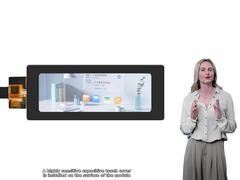 3 ίντσες 268*800 Pixels Μακρογραμμική οθόνη αφής LCD για πένα σάρωσης