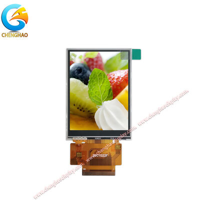 Vertical 2.8" TFT LCD Display Module - 240*320 Resolution, 500 nits, Resistive Touch