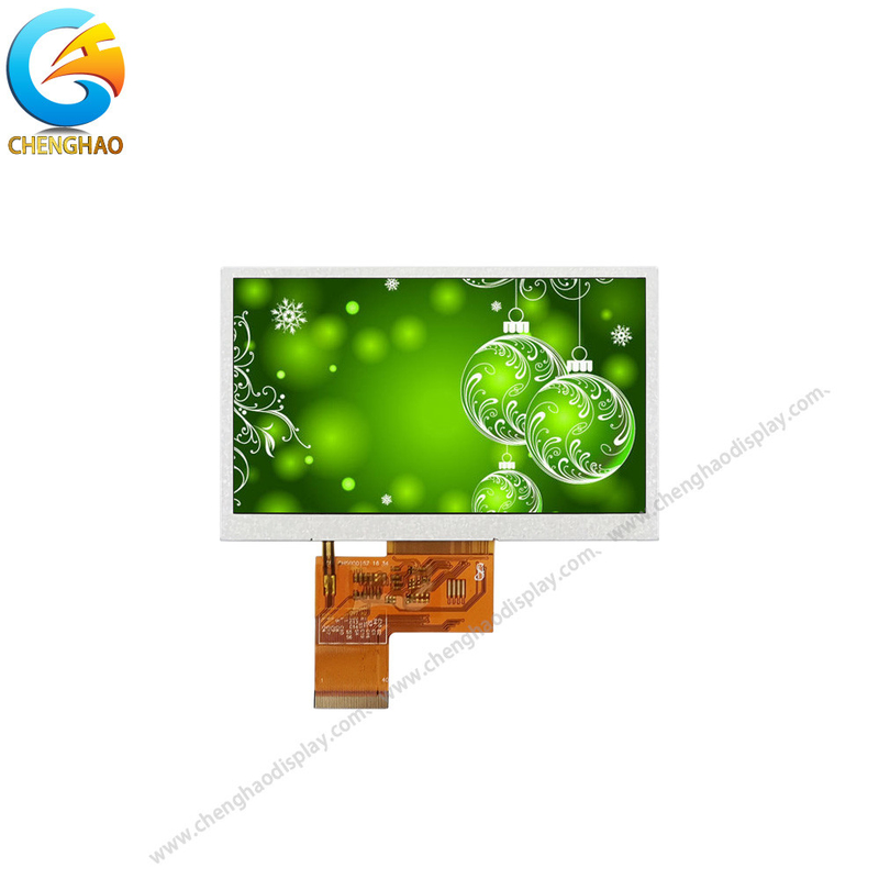 5.0 Inch 40pin High Brightness LCD Monitor 480*272 dots For Medical