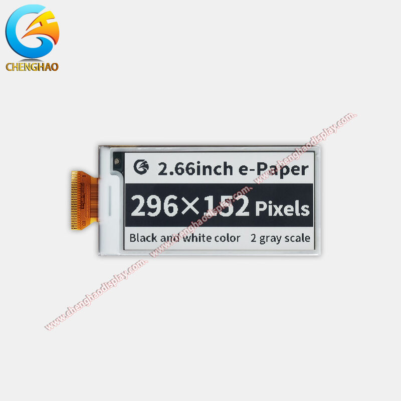 2.66 Inch Four-Color E-Paper Display Module 152x296 SPI Reflective