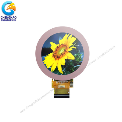 Όλες οι κατευθύνσεις προβολής TFT LCD χωρητική οθόνη αφής 2,1 ιντσών 480x480 στρογγυλή οθόνη LCD