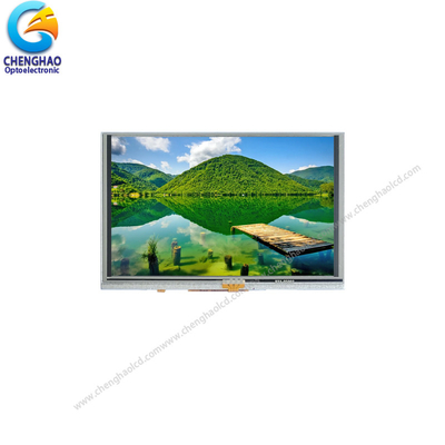 5.0 ίντσες LCD οθόνη αφής 800×480 12 Οκτώ κατεύθυνση προβολής Μικρός πίνακας LCD