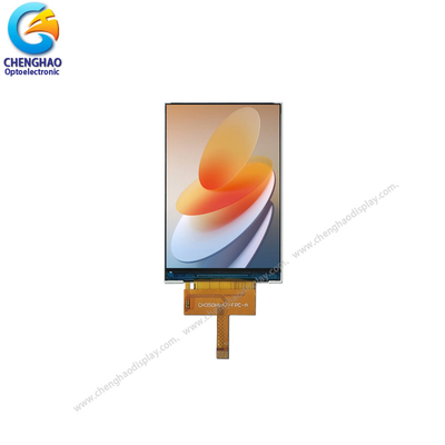 HVGA Μίνι Μονάδα Εμφάνισης LCD Όλη η γωνία θέασης 3,5 ίντσες 320x480 κουκίδες IPS LCD οθόνη
