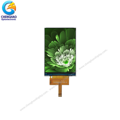 3.5 ιντσών Μοντέλο οθόνης LCD χαμηλής ισχύος 320x480 ανάλυση με διεπαφή SPI