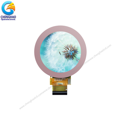 Στρογγυλή έγχρωμη οθόνη LCD 2,1 ιντσών 480x480 IPS Όλες οι κατευθύνσεις προβολής
