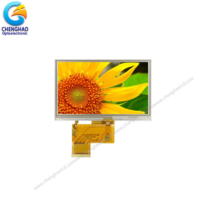 4.3 ίντσες Χρωματική οθόνη LCD 480x272 40Pin Μικρή οθόνη LCD αφής
