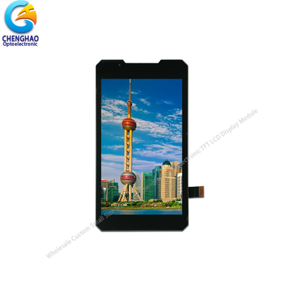 Πλήρη HD Παιχτή οθόνη LCD 5,5 ιντσών 1080*1920 TFT LCD Ηλιακή οθόνη αφής