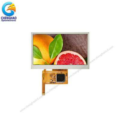 Αναγνώσιμη TFT LCD επίδειξη 4,3 φωτός του ήλιου διεπαφή καρφιτσών SPI ίντσας 480x272 10
