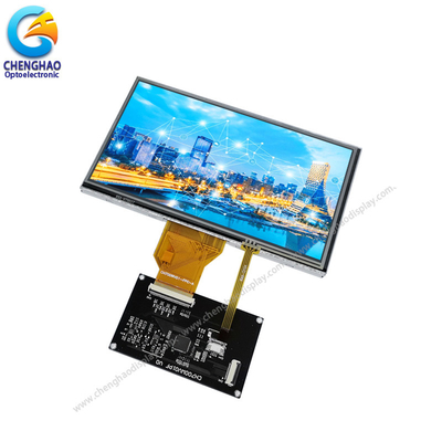 Μικρή LCD επίδειξη οθόνης αφής 800*480 Wvga 7 ίντσα 50pin για το ιατρικό εξοπλισμό