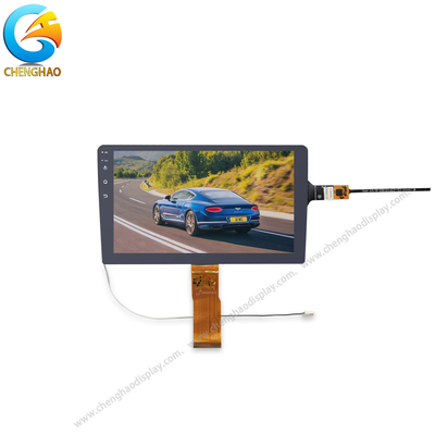 9 επίδειξη οθόνης 60pin LVDS 1280*720dots TFT LCD οργάνων ελέγχου αυτοκινήτων ίντσας