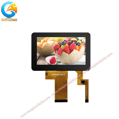 4,3 οθόνη αφής ίντσας 480x272 TFT LCD παράλληλη RGB διεπαφή 24 μπιτ