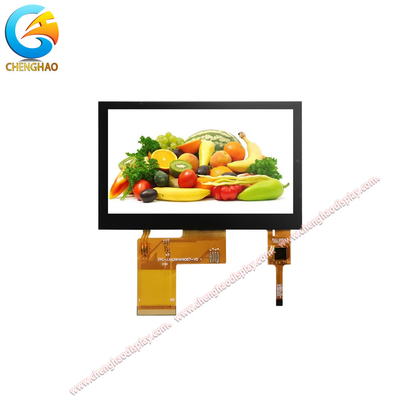 480×272 ενότητα 4,3 αφής εικονοκυττάρων LCD» Temp LCD 40pin ευρεία οθόνη επίδειξης