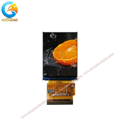 50000h Διάφραση LCD Ips 2 ιντσών 240*320 Pixels για βιομηχανικά