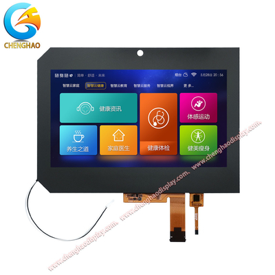 1280*720 Dots Thin Film Transistor Ηλιακό οθόνη αφής 8 ιντσών για βιομηχανικό εξοπλισμό
