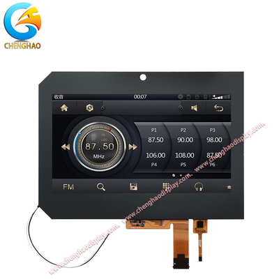85/85/85/85 Όλες οι γωνίες προβολής IPS Tft LCD οθόνη αφής 8 ιντσών 1280x720 Pixels