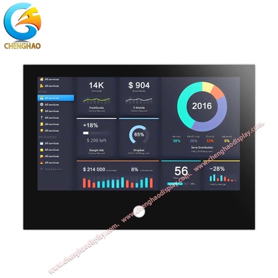 10.1 ιντσών LCD οθόνη αφής 1024x600 ανάλυση με διεπαφή LVDS