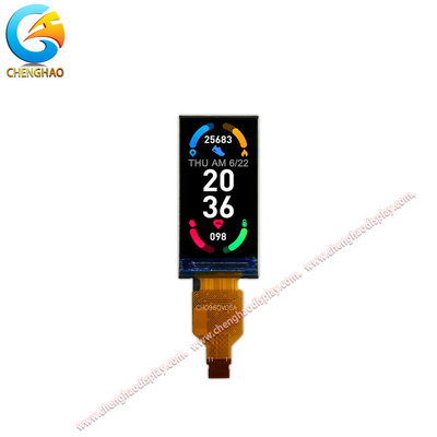 0.96 ιντσών IPS TFT LCD οθόνη 80x160 Ανάλυση με 11pin FPC