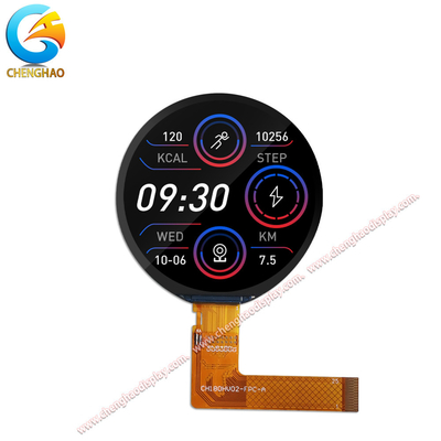 1.8' στρογγυλή οθόνη TFT LCD με ST 77916 Driver IC υπερύχια θερμοκρασία