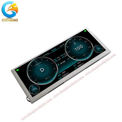 Δείκτης υψηλής φωτεινότητας 900 Cd/m2 IPS LCD 1280x480 για συσκευές βιομηχανικής κατανάλωσης