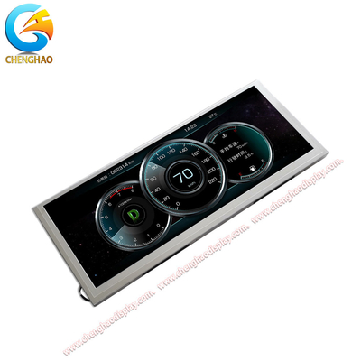 1280x480 Dots IPS LCD οθόνη με κατεύθυνση προβολής 85/85/85/85 και λευκό φως LED