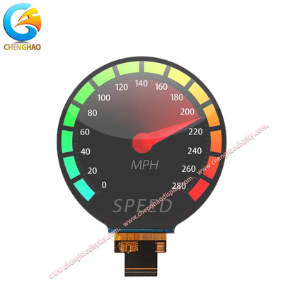 4 ιντσών κυκλική οθόνη LCD 720x720 κουκίδες IPS TFT με 40 πιν FPC