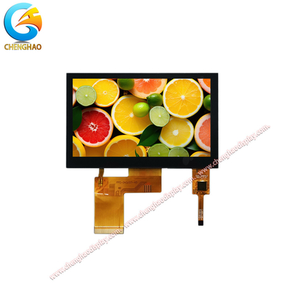 Συμπιεστική αφής Μικρή οθόνη αφής LCD 4,3 ιντσών IPS TFT LCD οθόνη