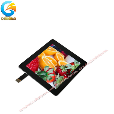 Οθόνη LCD αφής All In Black 4 ιντσών 480*480 Square Tft για βιομηχανικές εφαρμογές