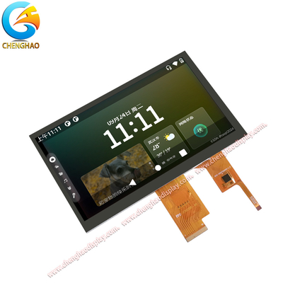 Οθόνη LCD IPS 7 ιντσών 40 ακίδων 1024*600 με ελεύθερη κατεύθυνση θέασης 80/80/80/80