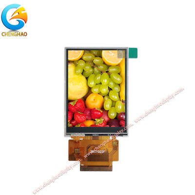 Μονάδα οθόνης αφής 2,8 ιντσών Industrial, Ευρύ φάσμα θερμοκρασίας (-20~+70°C), 50-pin FPC