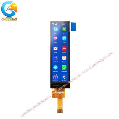 2.25 ιντσών TFT LCD οθόνη 76x284 SPI διεπαφή υψηλή φωτεινότητα