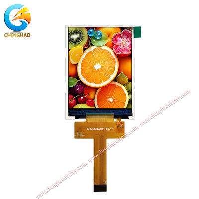 Μικρή οθόνη 2,83 ιντσών SPI TFT LCD 240x320 για βιομηχανικές ενσωματωμένες εφαρμογές CH280QV39A