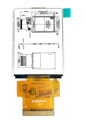 2.4 ίντσες IPS TFT LCD οθόνη Μονούλες 4 γραμμές 8 Bit RGB διεπαφή