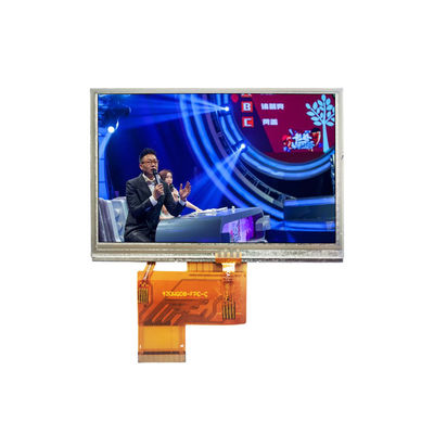 RTP 4.3in Μικρή οθόνη αφής LCD RGB 250cd/M2
