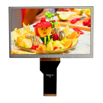 800x480 Ματρίκη Dots TFT LCD Monitor 12 O'Clock 24 Bits RGB 250nits