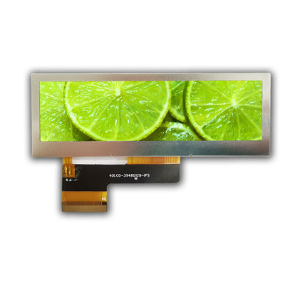 RGB 3.9in Βιομηχανική οθόνη LCD 480x128 ενεργητική μήτρα κουκίδες LCD πίνακα Tft