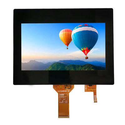 850cd/m2 TFT LCD Συγκινητική οθόνη αφής 800x480 CTP I2C Tft Lcd Module 7