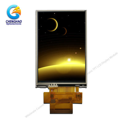 SPI RGB 320x480 Rtp Μικρή οθόνη αφής LCD 3,5 ιντσών Ips 280cd/m2