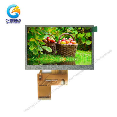 Προσαρμοσμένο 4.3in TFT LCD Μοντέλο 24 Bit RGB Διασύνδεση 480*272 Dots