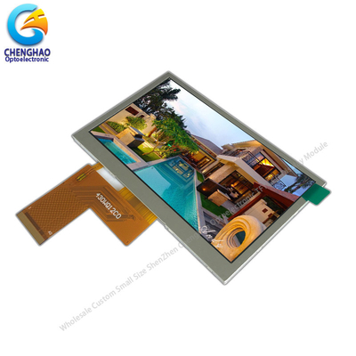 Βιομηχανική οθόνη 24bit RGB 4,3 ιντσών 480x272 TFT LCD με IC ST7282