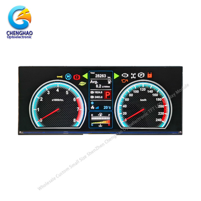 12.3 ίντσες TFT LCD οθόνη RGB χρώμα Ultra Wide Stretched Bar LCD