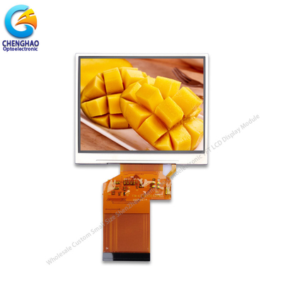 Τετράγωνο 3,5 ιντσών Μικρή οθόνη αφής LCD 320x240 με HX8238D Driver IC