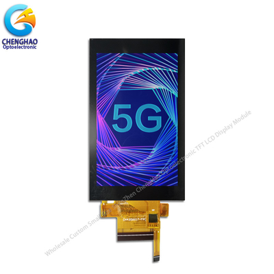 4.3inch GT911 PCAP Μοντέλο οθόνης αφής LCD με χωρητικό πάνελ