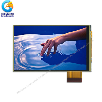 300cd/M2 Αντίστοιχη οθόνη LCD 480×854 IPS Μεταδοτική με Rtp