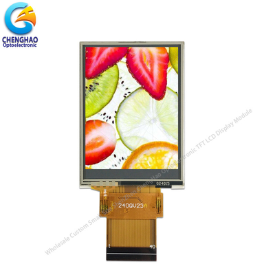 TN Μεταδοτική οθόνη αφής TFT LCD 2.4in 240x320 300cd/m2 Spi ST7789V