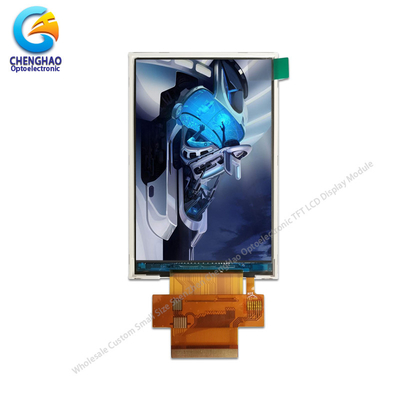 FPC Μεταδοτική οθόνη LCD IPS 3,5 ιντσών Tft I80 Συστήματος 16 Bit 262k