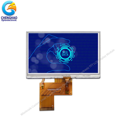 TN Transmission Resistive LCD Touch Screen 4,3 ιντσών TFT RTP χωρίς αλογόντα
