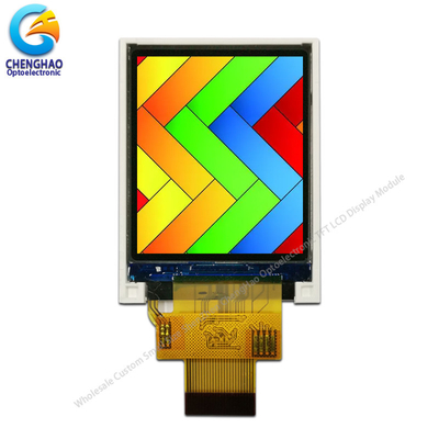 1.8 ιντσών 24 Pin Tft LCD Display Color Module 6 O'Clock 128*160 Nits Προσαρμοσμένο πάνελ