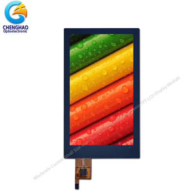 5 ιντσών Ips χωρητική οθόνη αφής 40 πιν I2c LCD οθόνη με Ctp driver Ic Gt911